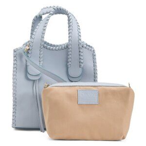 CHEVAL Made In Italy Leather Crossbody Satchel